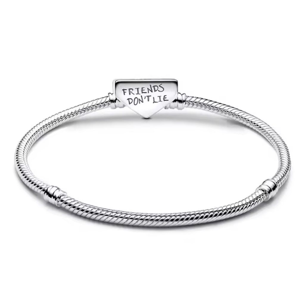 Bracelet Friends Don’t Lie – Argent Upside Down