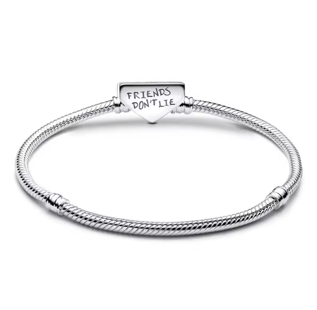 Bracelet Friends Don’t Lie – Argent Upside Down